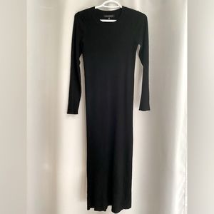 NWT Black sweater dress